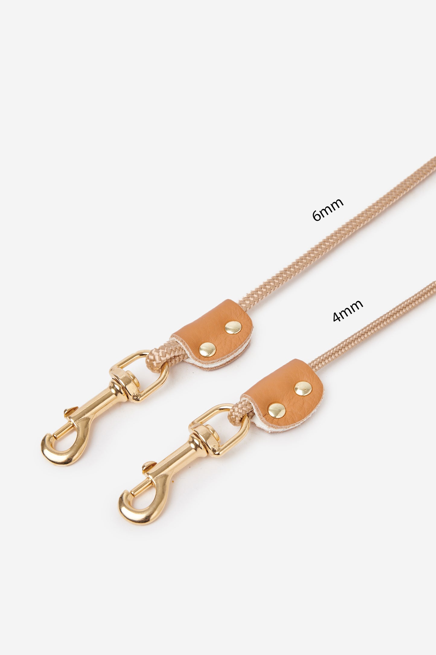 Naval Rope Leash-Tan