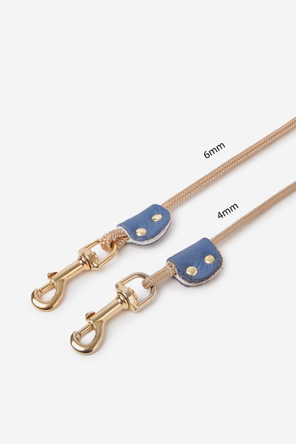 Naval Rope Leash - Blue