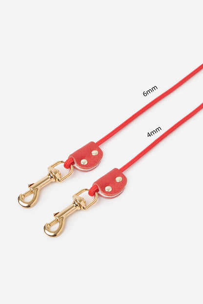 Naval Rope Leash - Red