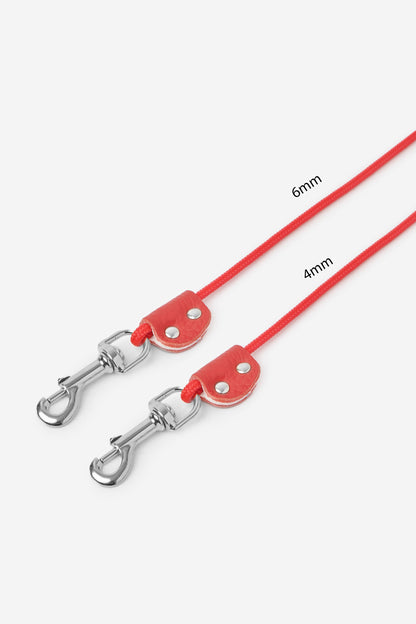 Naval Rope Leash - Red